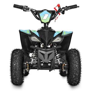 QUAD ENFANT ÉLECTRIQUE 800W BLEU