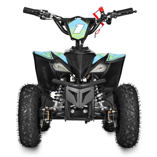 QUAD ENFANT ÉLECTRIQUE 800W BLEU