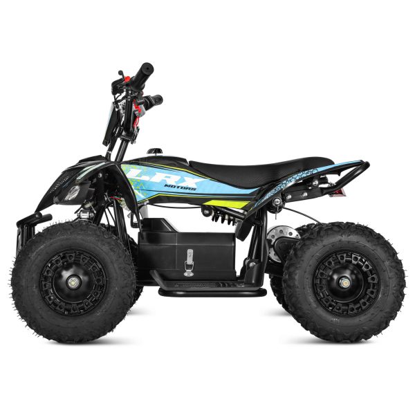 QUAD ENFANT ÉLECTRIQUE 800W BLEU – Image 3