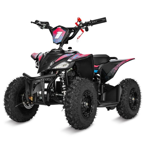 QUAD ENFANT ÉLECTRIQUE 800W ROSE – Image 2
