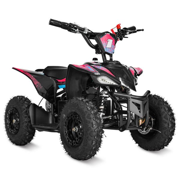 QUAD ENFANT ÉLECTRIQUE 800W ROSE – Image 7