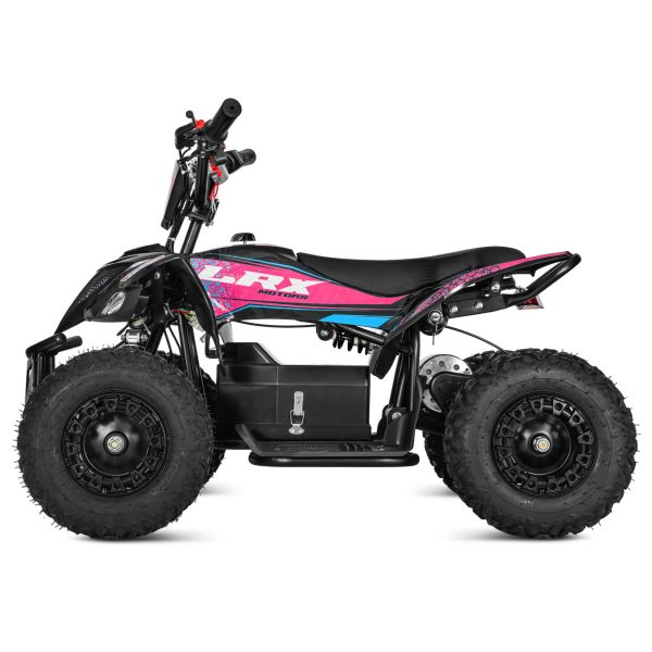 QUAD ENFANT ÉLECTRIQUE 800W ROSE – Image 3
